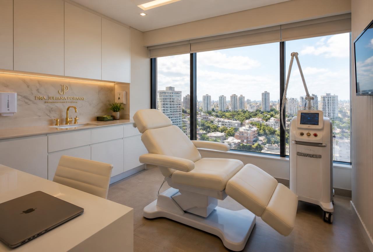 Simulação de Dermatologia & Estética no conjunto da Rua Peixoto Gomide, 515